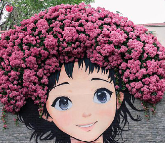 鄂州墙体彩绘-网红墙打卡