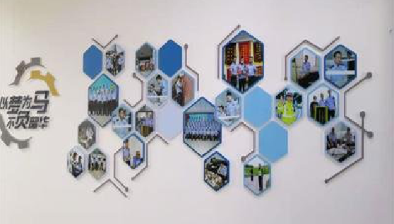 鄂州文化墙最常见的做法。